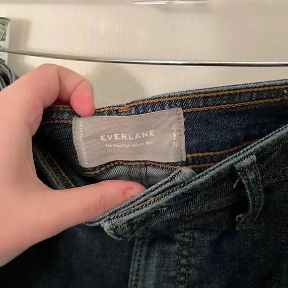 Everlane jeans " The way high skinny jean" - Picture 3 of 6